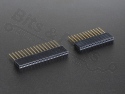 Headerpins stackable 11mm 12 + 16 pins (Feather) - Adafruit 2830